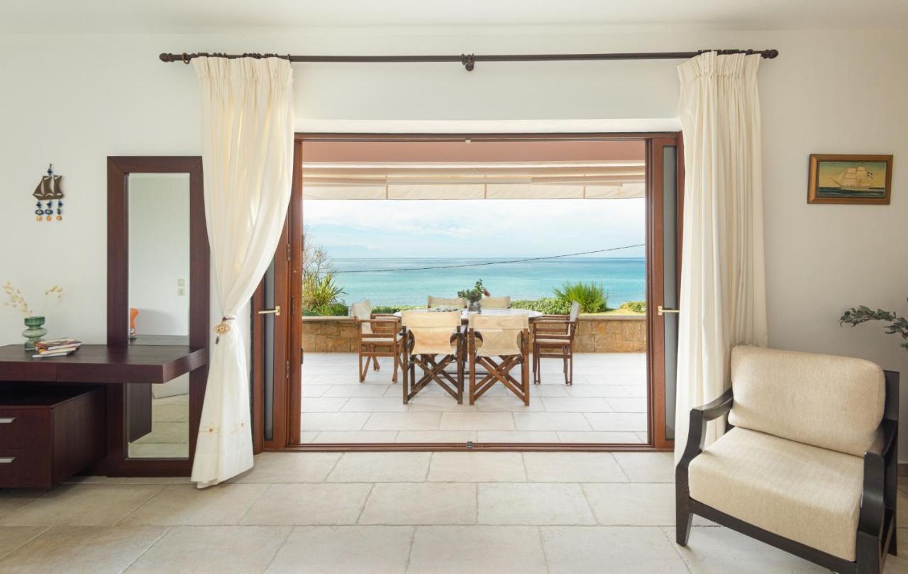 #FLH-Seagrove-Beachfront Villa In Possidi Skála Foúrkas Esterno foto