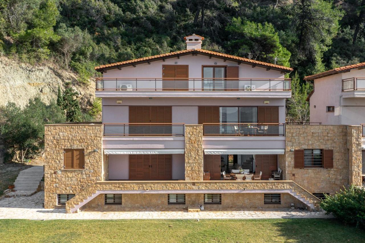 #FLH-Seagrove-Beachfront Villa In Possidi Skála Foúrkas Esterno foto